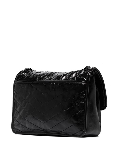 Niki medium shoulder bag in vintage leather Saint Laurent | 6331840EN081000